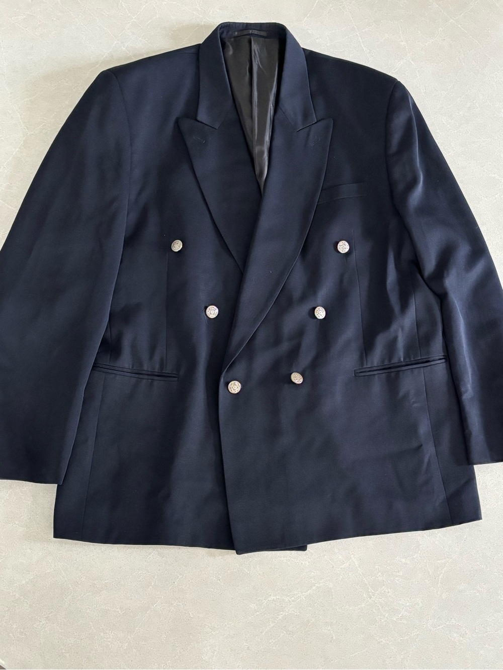 CIGLIANO Moda Italia 100% Virgin Wool Gabardine Blazer Jacket T50 🇮🇹